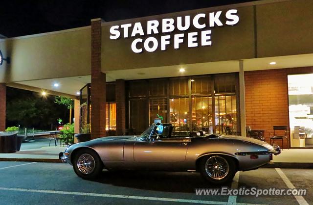 Jaguar E-Type spotted in Atlanta, Georgia