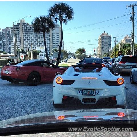 Ferrari 599GTB spotted in Fort Lauderdale, Florida