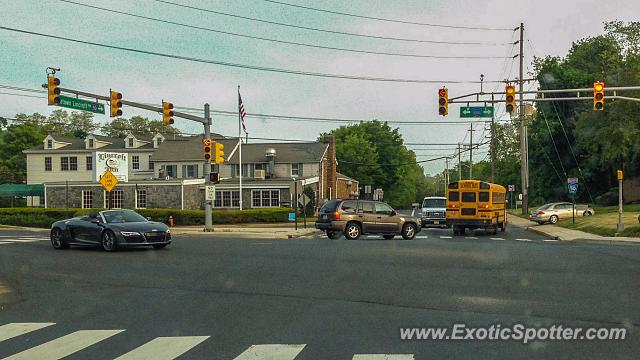 Audi R8 spotted in Lincroft, New Jersey