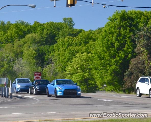 Nissan GT-R spotted in Gibsonia, Pennsylvania