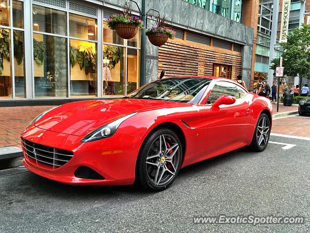 Ferrari California spotted in Reston, Virginia