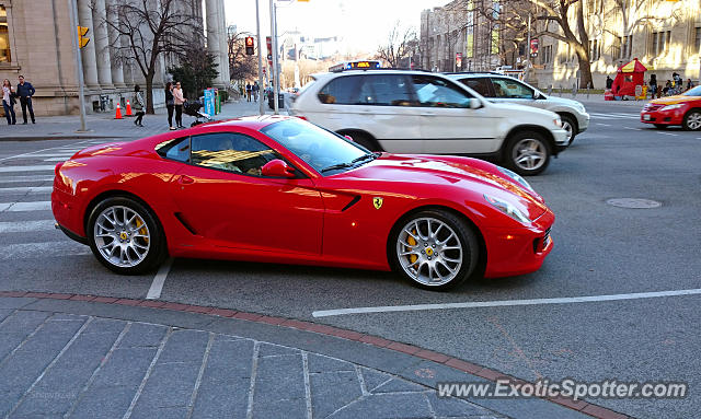 Ferrari 599GTB spotted in Toronto, Ontario, Canada