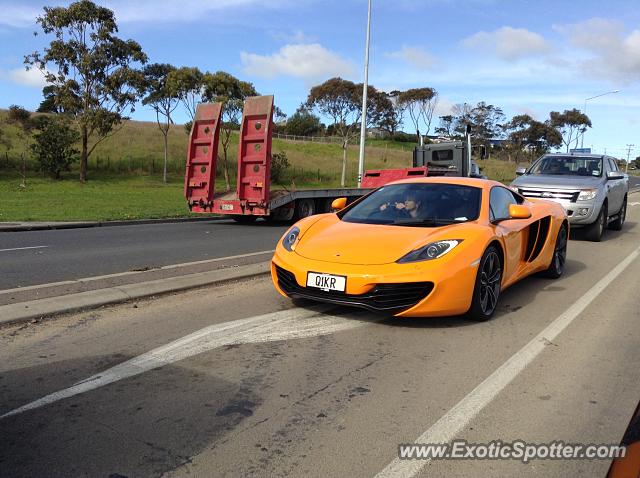 Mclaren MP4-12C spotted in Auckland, New Zealand