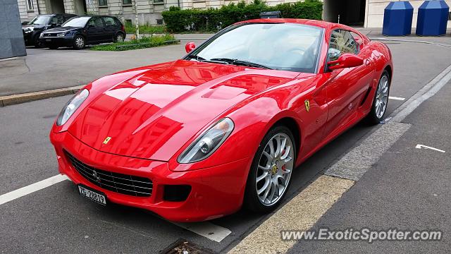 Ferrari 599GTB spotted in Zurich, Switzerland