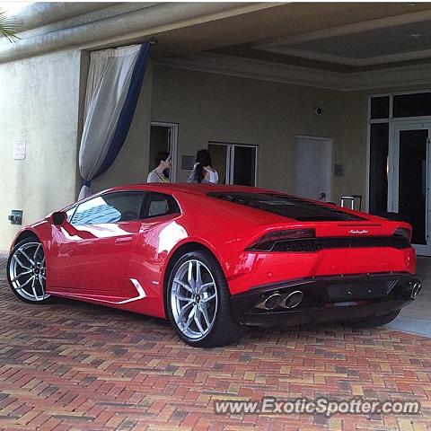 Lamborghini Huracan spotted in Fort Lauderdale, Florida