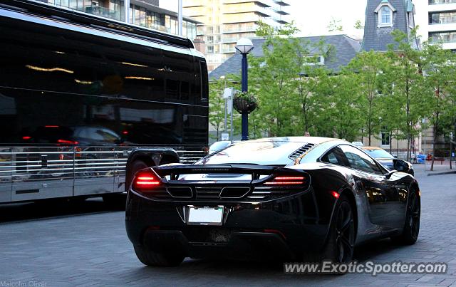 Mclaren MP4-12C spotted in Toronto, Canada