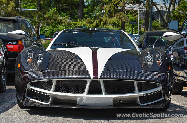 Pagani Huayra spotted in Greenwich, Connecticut