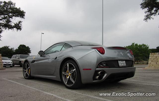 Ferrari California spotted in San Antonio, Texas