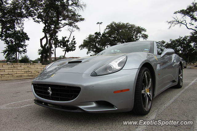 Ferrari California spotted in San Antonio, Texas