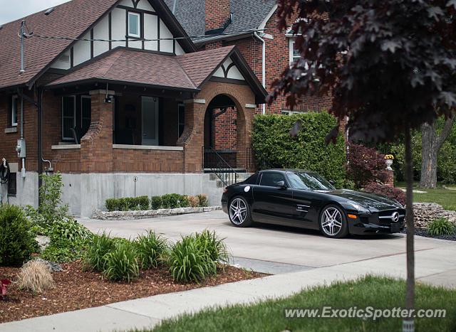 Mercedes SLS AMG spotted in London Ontario, Canada