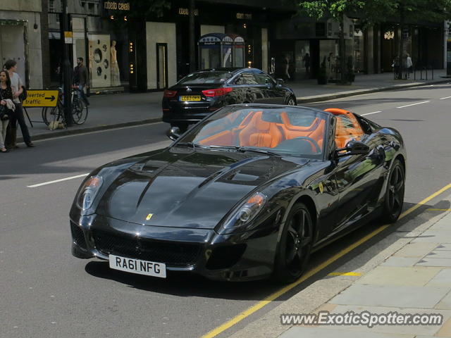 Ferrari 599GTO spotted in London, United Kingdom