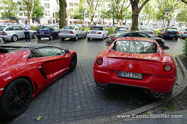 Ferrari 599GTB spotted in Düsseldorf, Germany