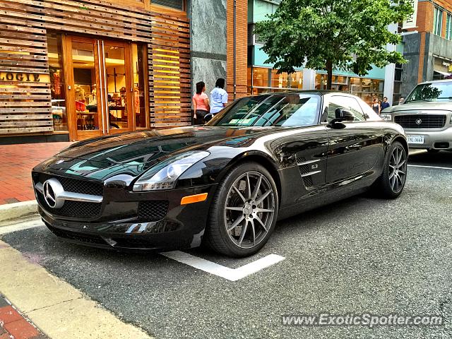 Mercedes SLS AMG spotted in Reston, Virginia