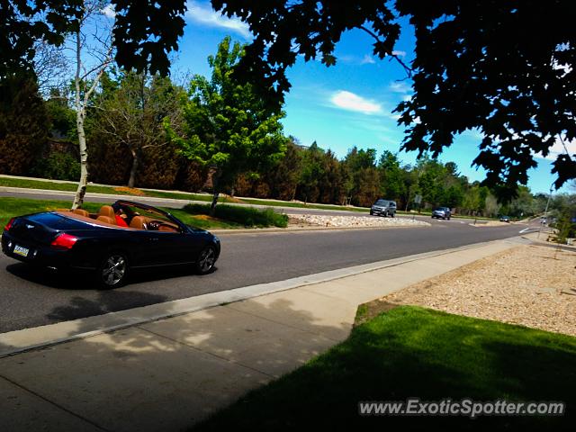 Bentley Continental spotted in Greenwood V, Colorado