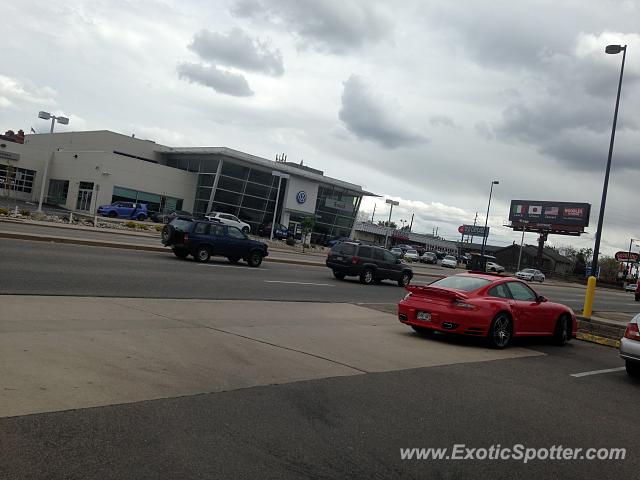 Porsche 911 Turbo spotted in Denver, Colorado