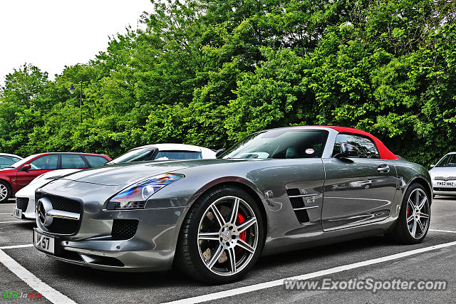 Mercedes SLS AMG spotted in York, United Kingdom