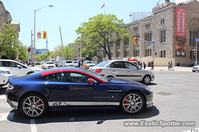 Aston Martin Vantage spotted in Toronto, Canada