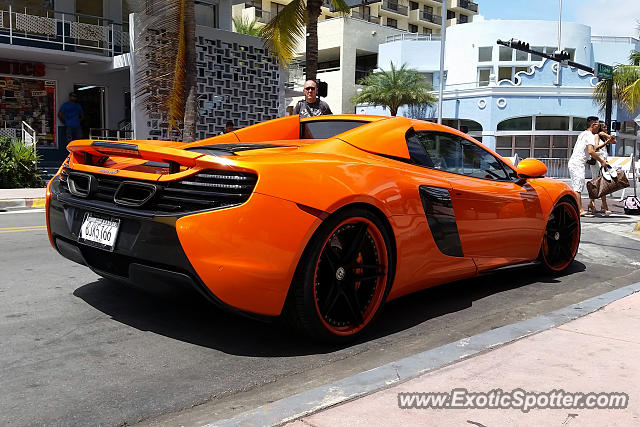 Mclaren 650S spotted in Miami, Florida