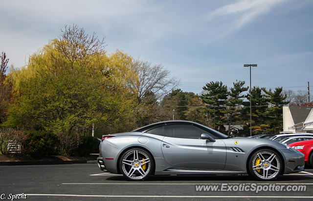 Ferrari California spotted in Cleveland, Ohio