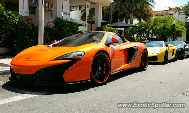 Mclaren 650S spotted in Miami, Florida