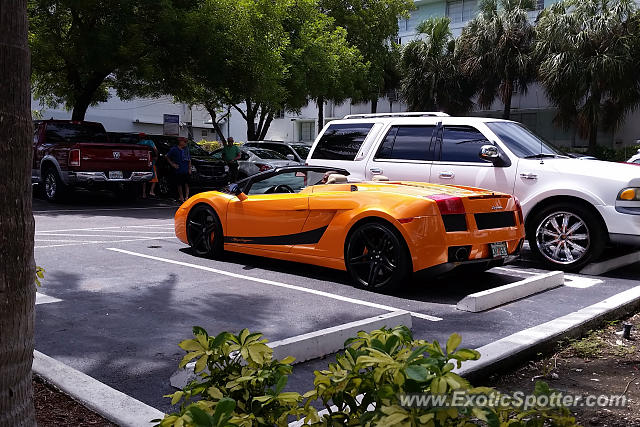 Lamborghini Gallardo spotted in Miami, Florida