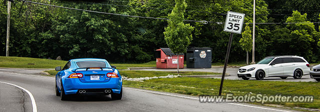 Jaguar XKR-S spotted in Indianapolis, Indiana