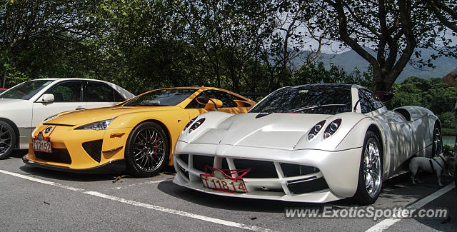 Pagani Huayra spotted in Hong Kong, China