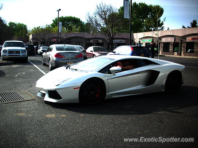 Lamborghini Aventador spotted in Albuquerque, New Mexico