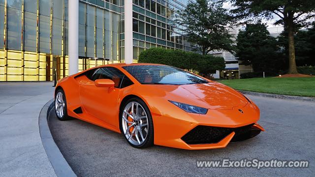 Lamborghini Huracan spotted in Atlanta, Georgia