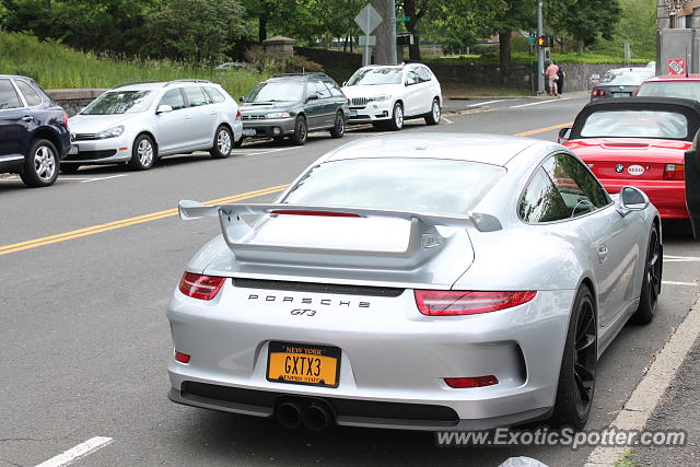 Porsche 911 GT3 spotted in Greenwich, Connecticut