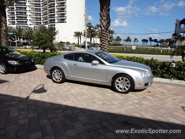 Bentley Continental spotted in Miami, Florida