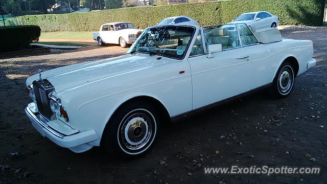 Rolls-Royce Corniche spotted in Johannesburg, South Africa