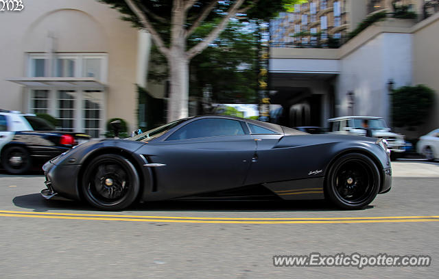 Pagani Huayra spotted in Beverly Hills, California