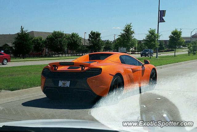 Mclaren 650S spotted in Mansfield, Texas