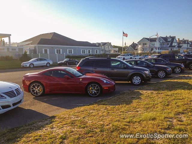 Ferrari California spotted in Spring Lake, New Jersey