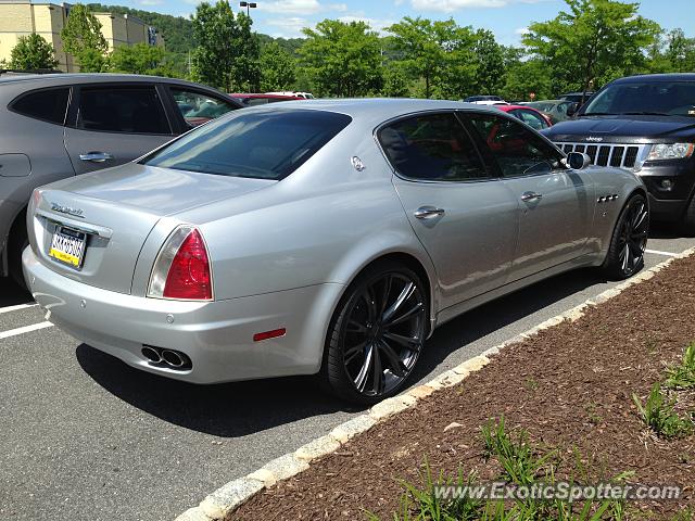 Maserati Quattroporte spotted in Center valley, Pennsylvania