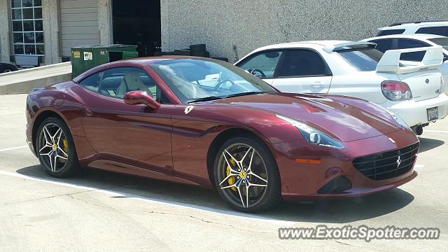 Ferrari California spotted in Carrollton, Texas