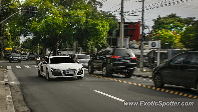 Audi R8 spotted in São Paulo, Brazil