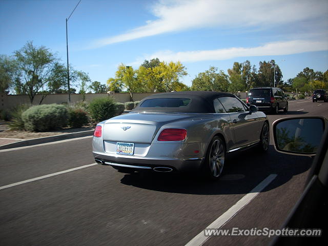 Bentley Continental spotted in Scottsdale, Arizona