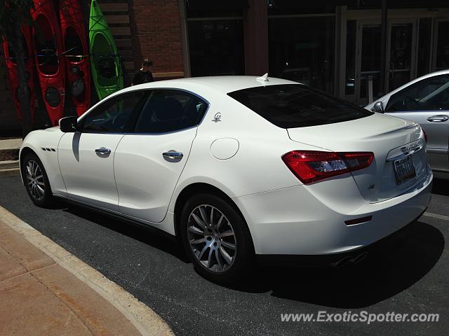 Maserati Ghibli spotted in Center valley, Pennsylvania