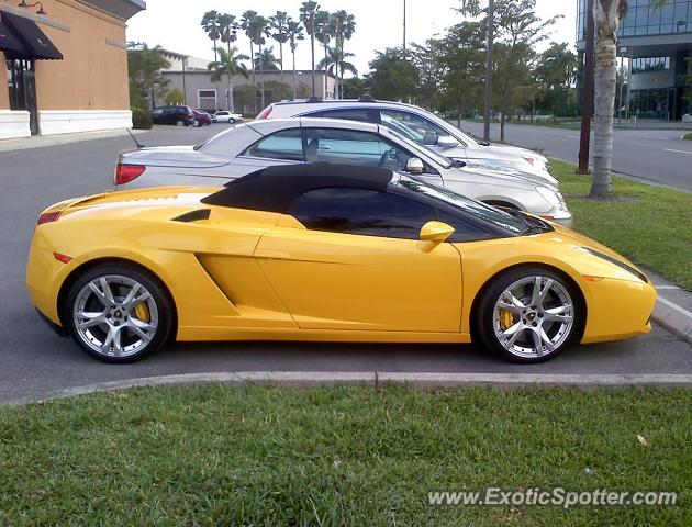 Lamborghini Gallardo spotted in Naples, Florida