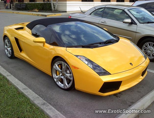 Lamborghini Gallardo spotted in Naples, Florida