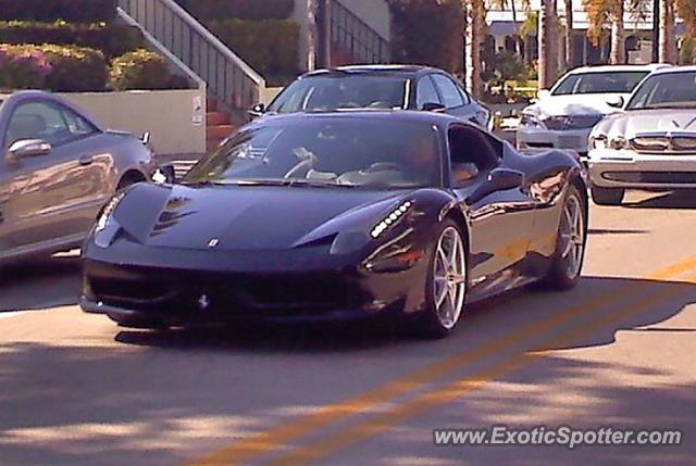 Ferrari 458 Italia spotted in Naples, Florida