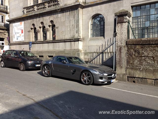 Mercedes SLS AMG spotted in Guimarães, Portugal