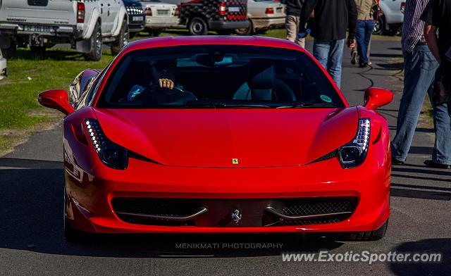 Ferrari 458 Italia spotted in Cape Town, South Africa