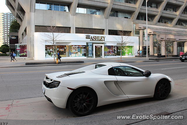 Mclaren MP4-12C spotted in Toronto, Canada