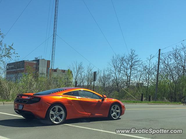 Mclaren MP4-12C spotted in Ann Arbor, Michigan