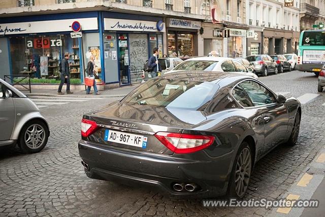 Maserati GranTurismo spotted in Paris, France