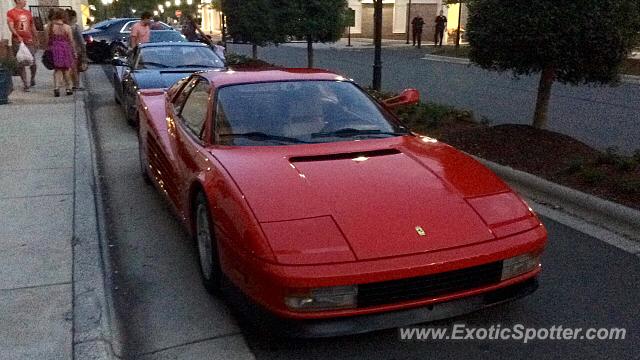 Ferrari Testarossa spotted in Charlotte, North Carolina