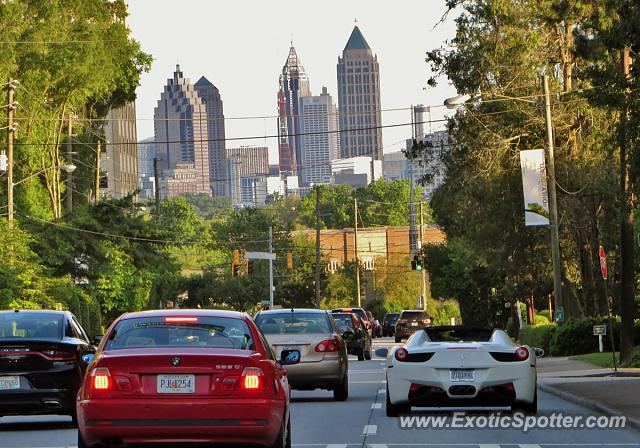 Ferrari 458 Italia spotted in Atlanta, Georgia